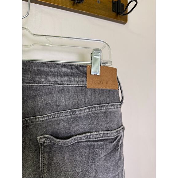 Judy Blue Full Size High Waist Tummy Control Release Hem Skinny Jeans 24W - Picture 5 of 6